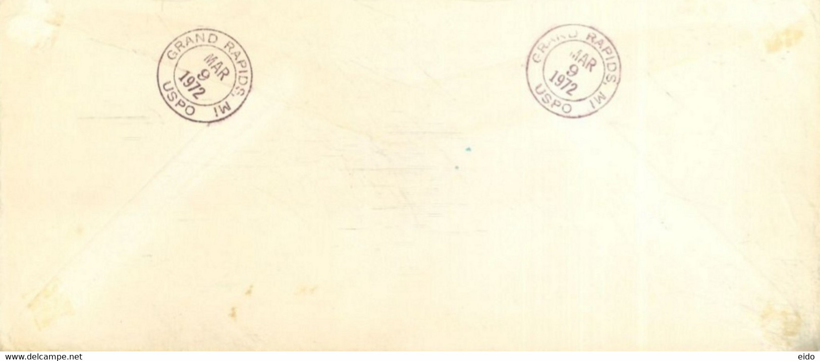 UNITED STATES - 1972 - REGISTERED STAMPS COVER TO GERMANY. - 1961-80