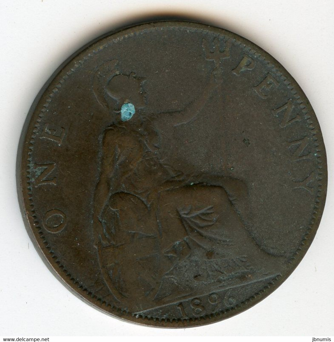 Grande-Bretagne Great Britain 1 Penny 1896 KM 790 - D. 1 Penny