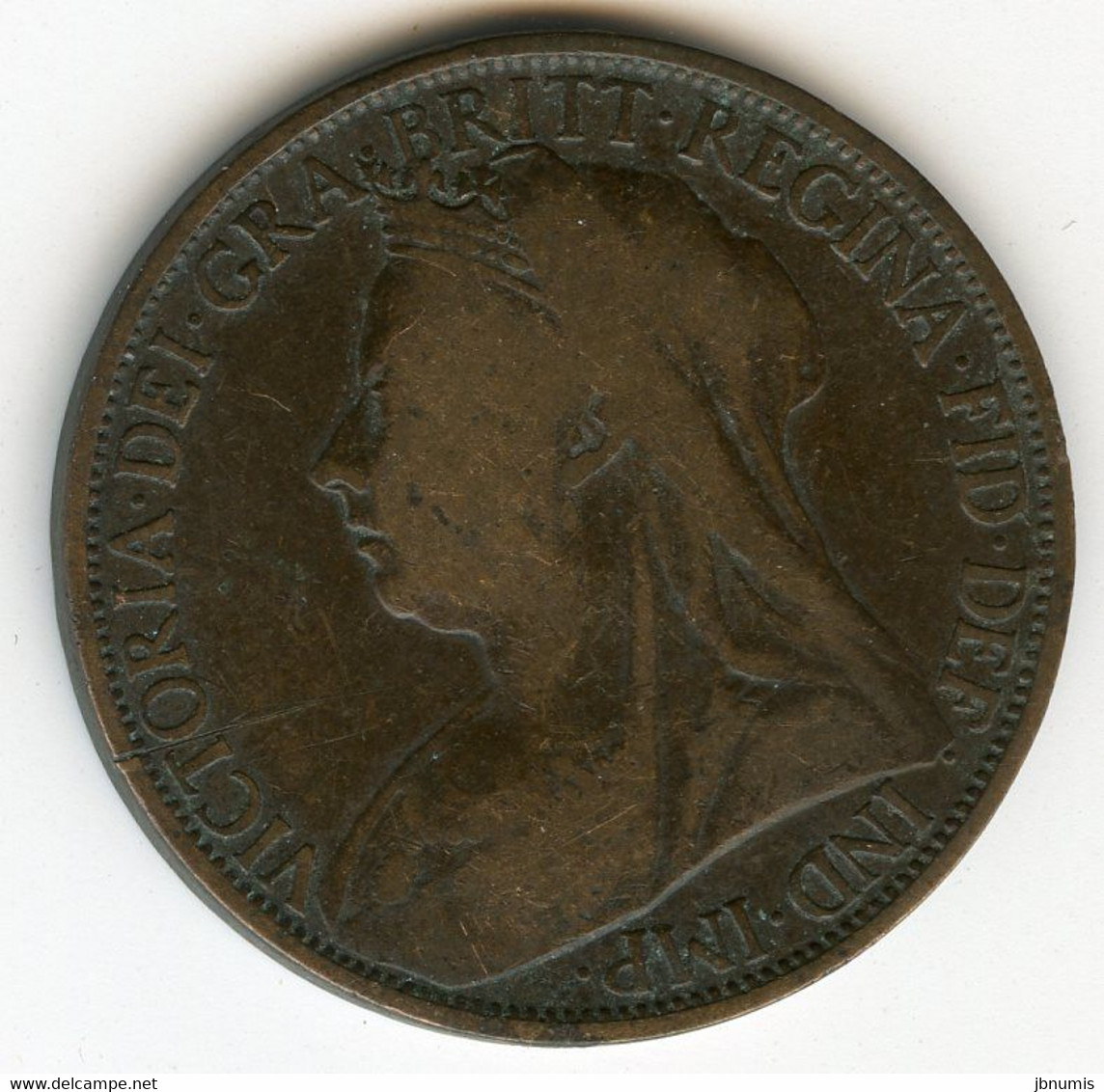 Grande-Bretagne Great Britain 1 Penny 1896 KM 790 - D. 1 Penny