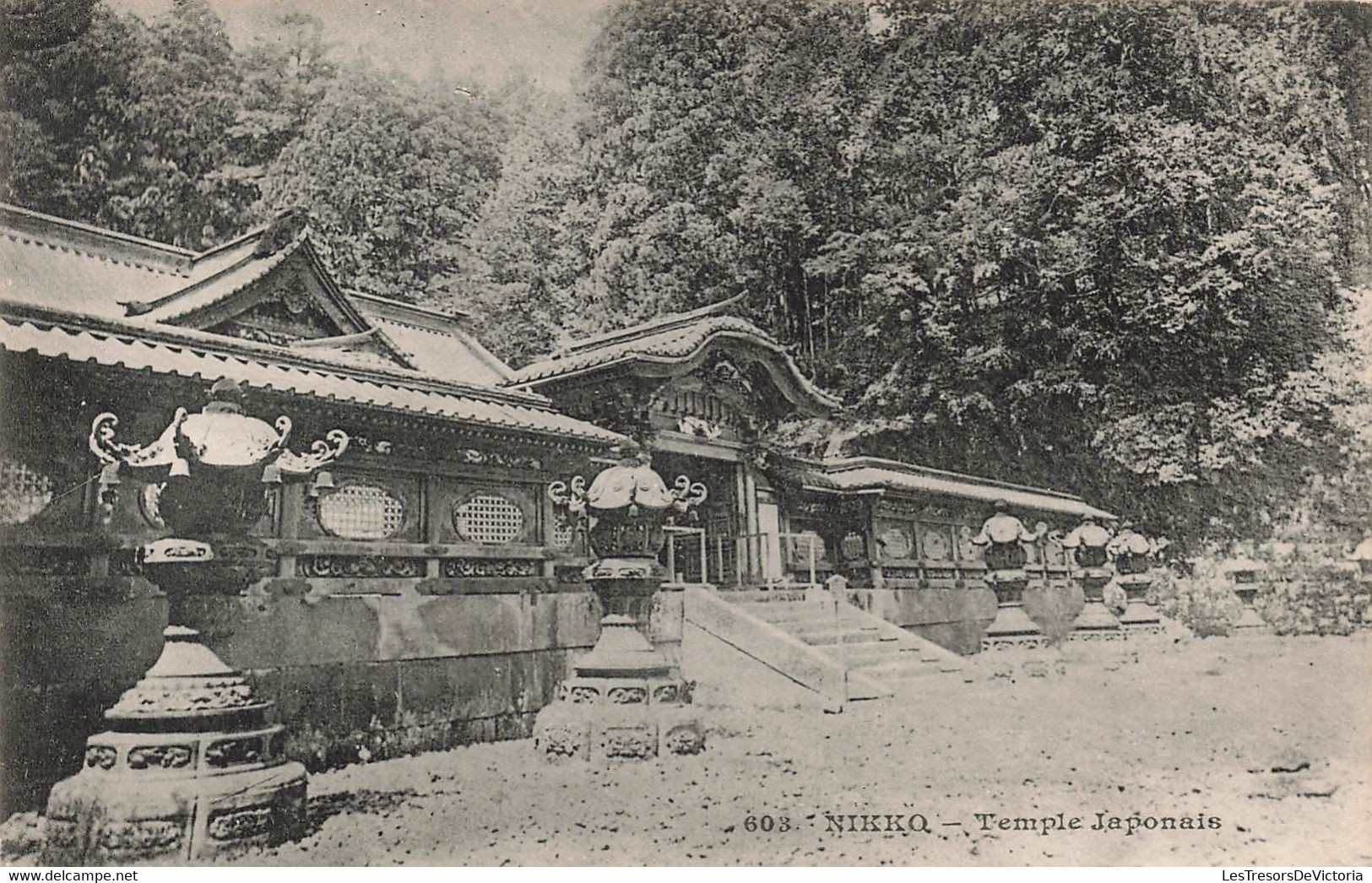 CPA Nikko - Temple Japonnais - Dos Simple - Other & Unclassified