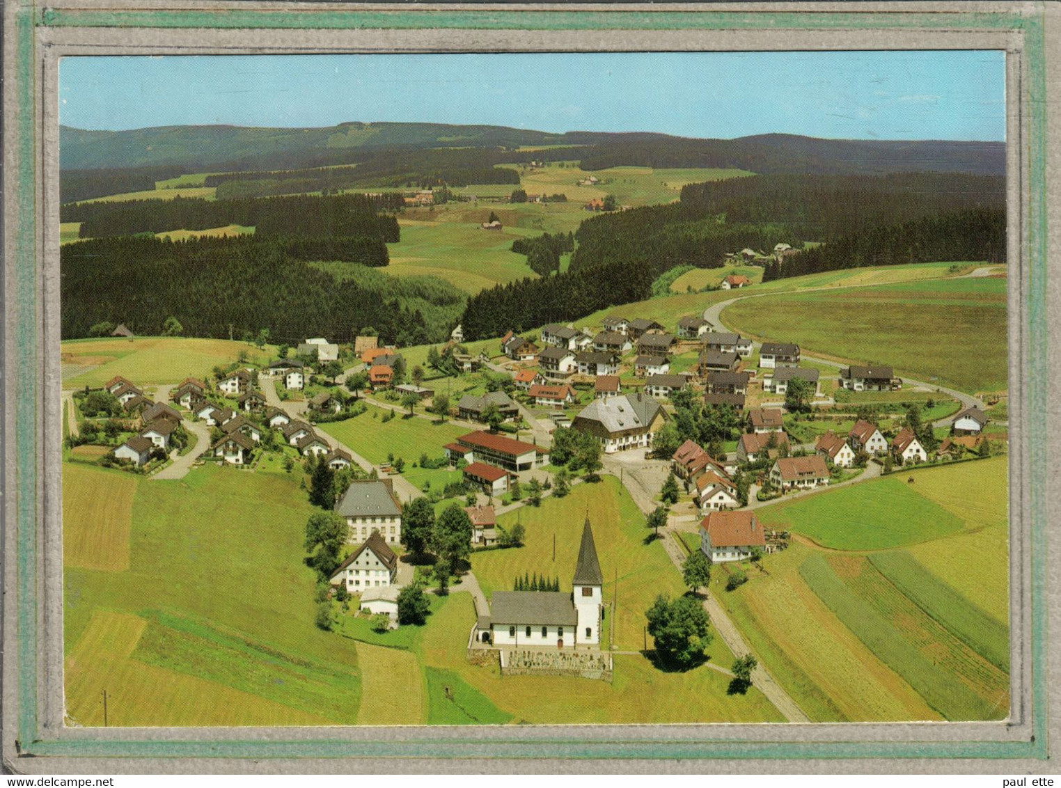 CPSM (Allemagne-Bade-Wurtemberg) FURTWANGEN - NEUKIRCH - Luftaufnahme - 1978 - Furtwangen