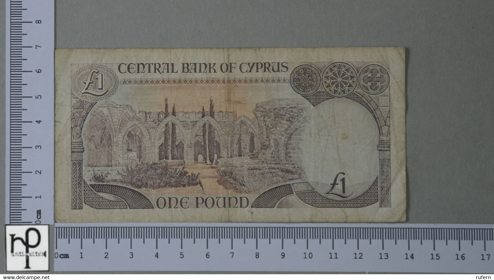 CYPRUS 1 LIRA 1994 -    2 SCANS  - (Nº52141) - Chypre