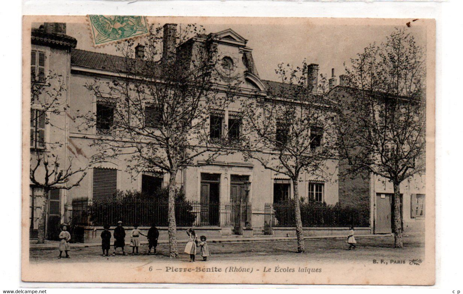 Pierre Benite -  Les Ecoles Laiques   -  CPA °Rn - Pierre Benite