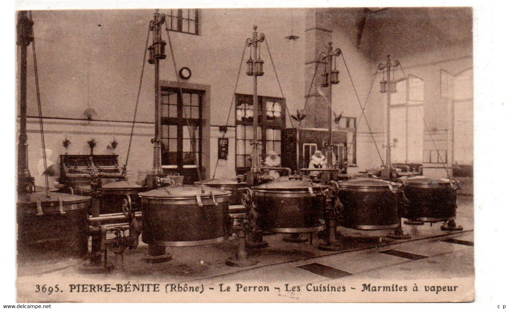 Pierre Benite -  Le Perron - Les Cuisines - Marmites A Vapeur  -  CPA °Rn - Pierre Benite