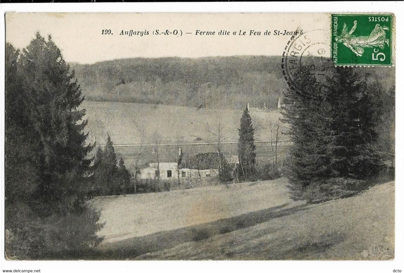 AUFFARGIS (78) Ferme Dite "Le Feu De St-Jean" Ed. Librairie Nouvelle - Auffargis