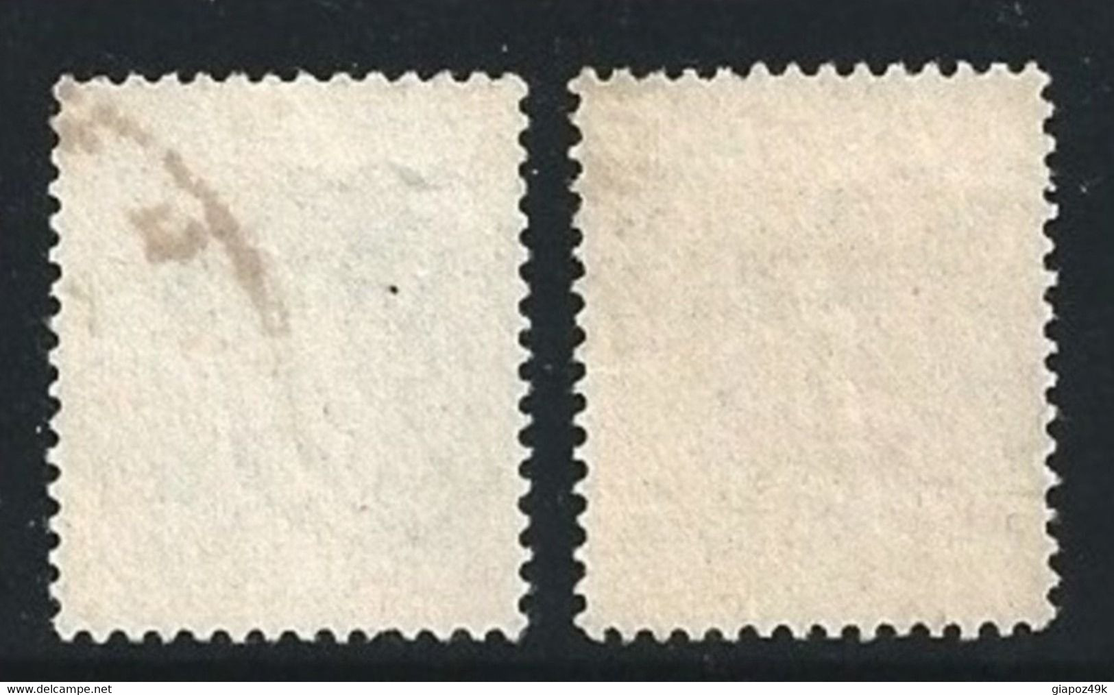 ● ITALIA  LUOGOTENENZA 1945  Segnatasse  N. 95 / 96 Usati ️ Fil. Ruota ️ Cat. 55,00 € ️ Lotto N. 1682 ️ - Postage Due