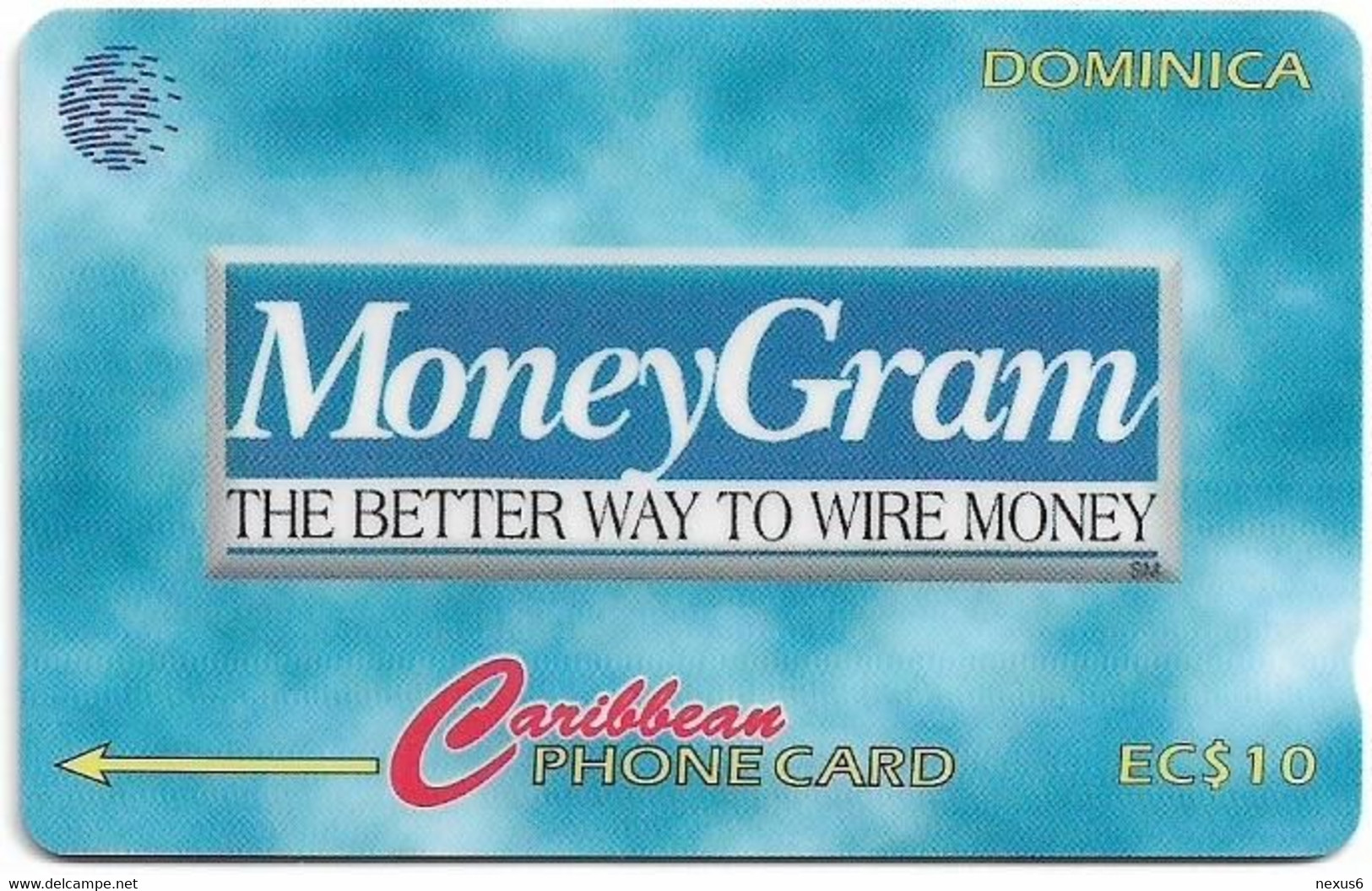 Dominica - C&W (GPT) - MoneyGram - 203CDMA - 1997, 20.000ex, Used - Dominica