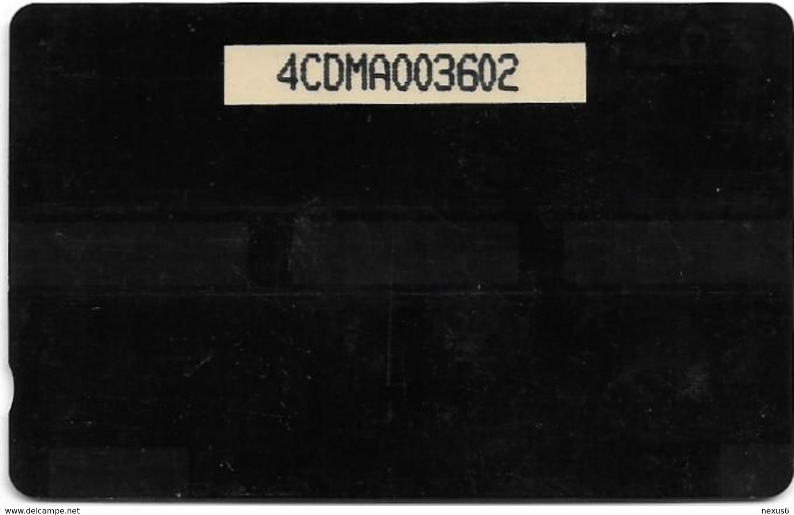 Dominica - C&W (GPT) - Boiling Lake - 4CDMA (White Stripe) - 1990, 37.227ex, Used - Dominique