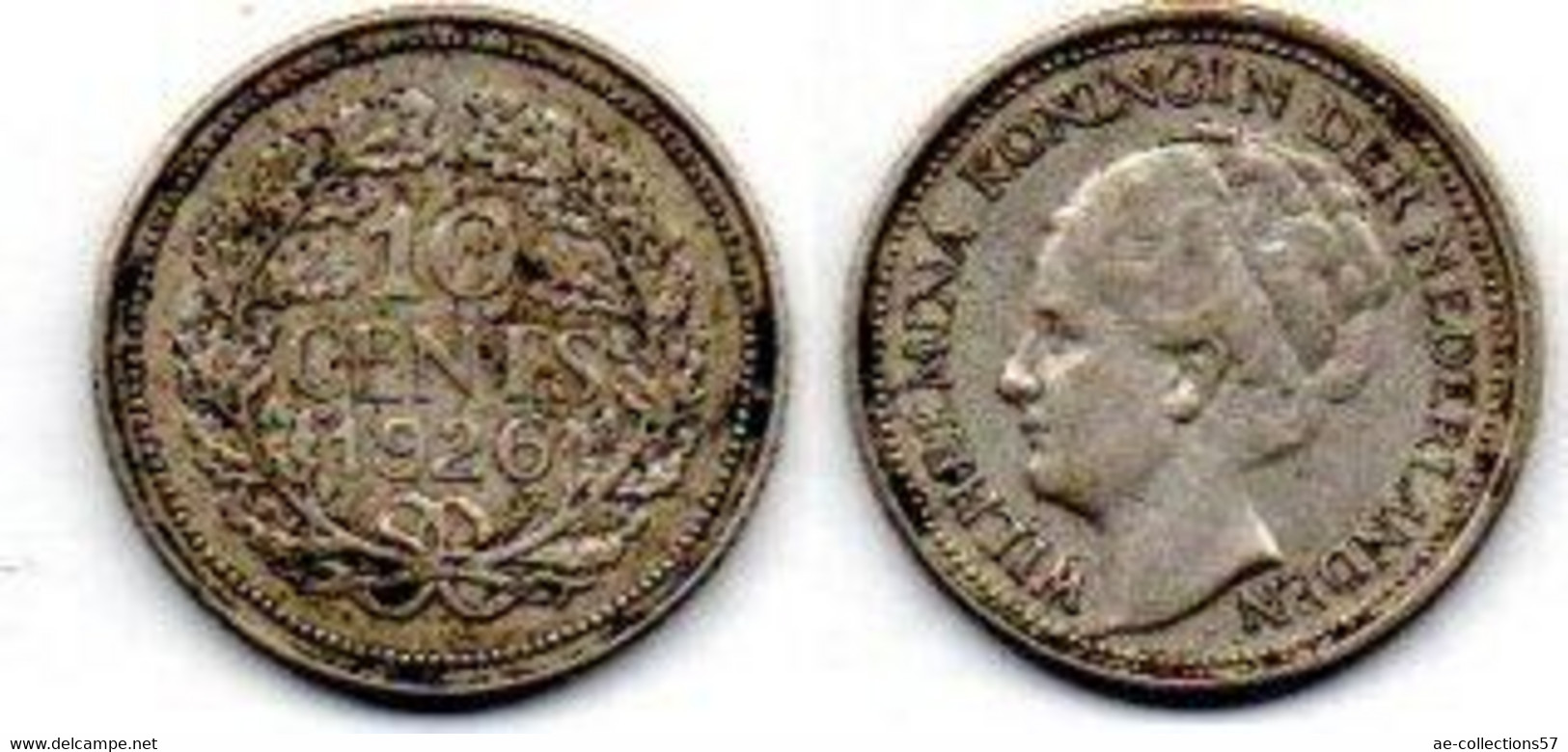 Pays Bas - Netherlands - Niederlande 10 Cents 1926 TTB - 1840-1849: Willem II