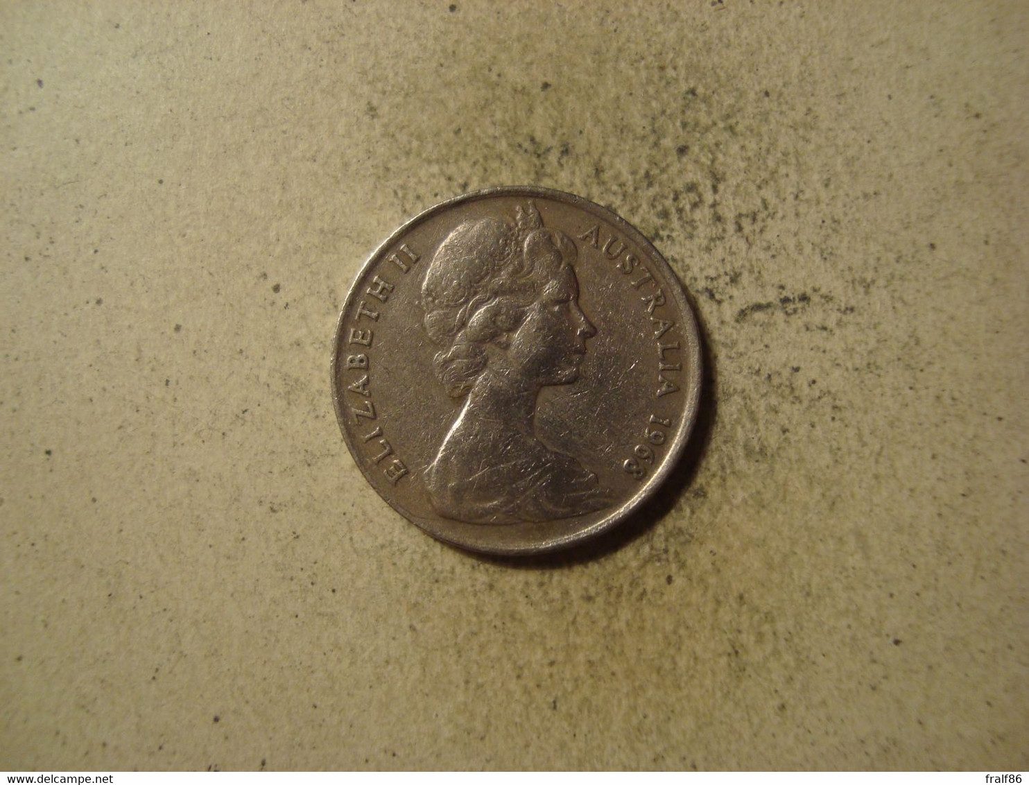 MONNAIE AUSTRALIE 10 CENTS 1968 - 10 Cents