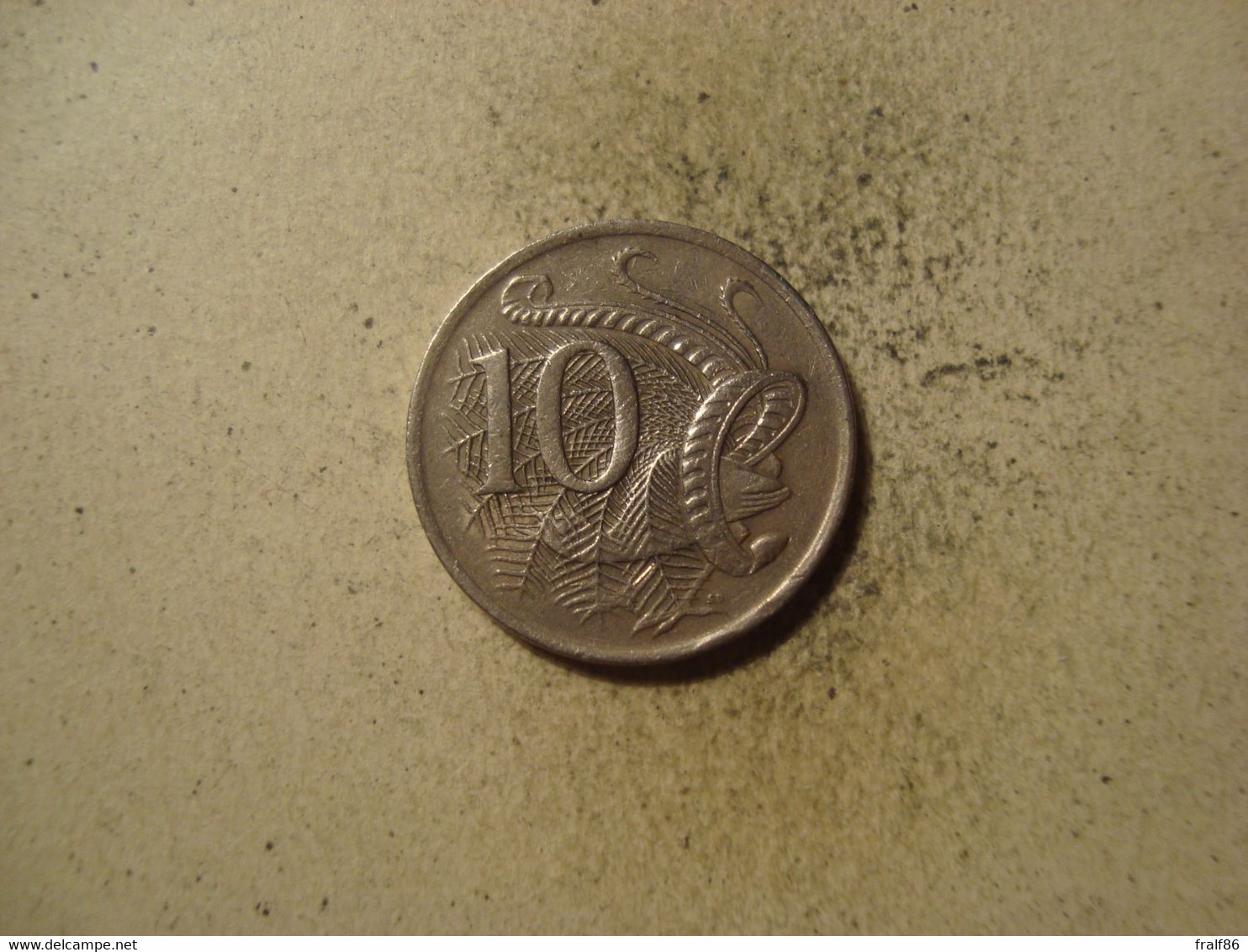 MONNAIE AUSTRALIE 10 CENTS 1968 - 10 Cents