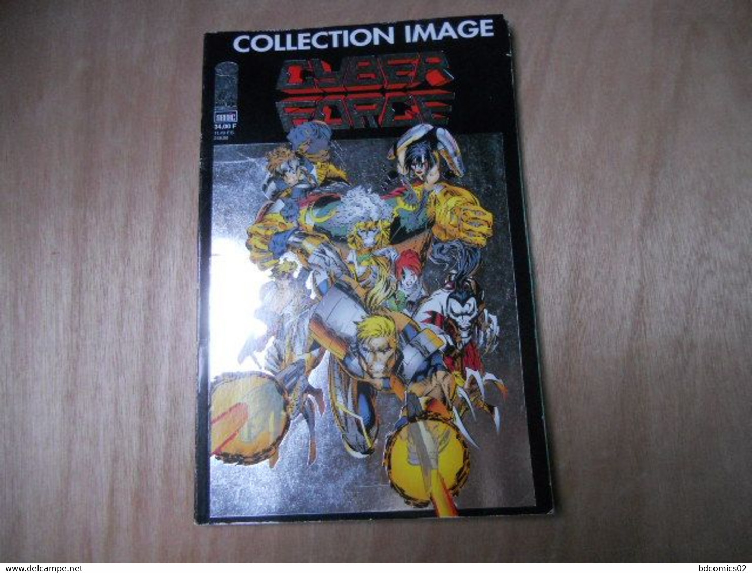 Collection Image Cyber Force N°1 Semic BE+ - X-Men