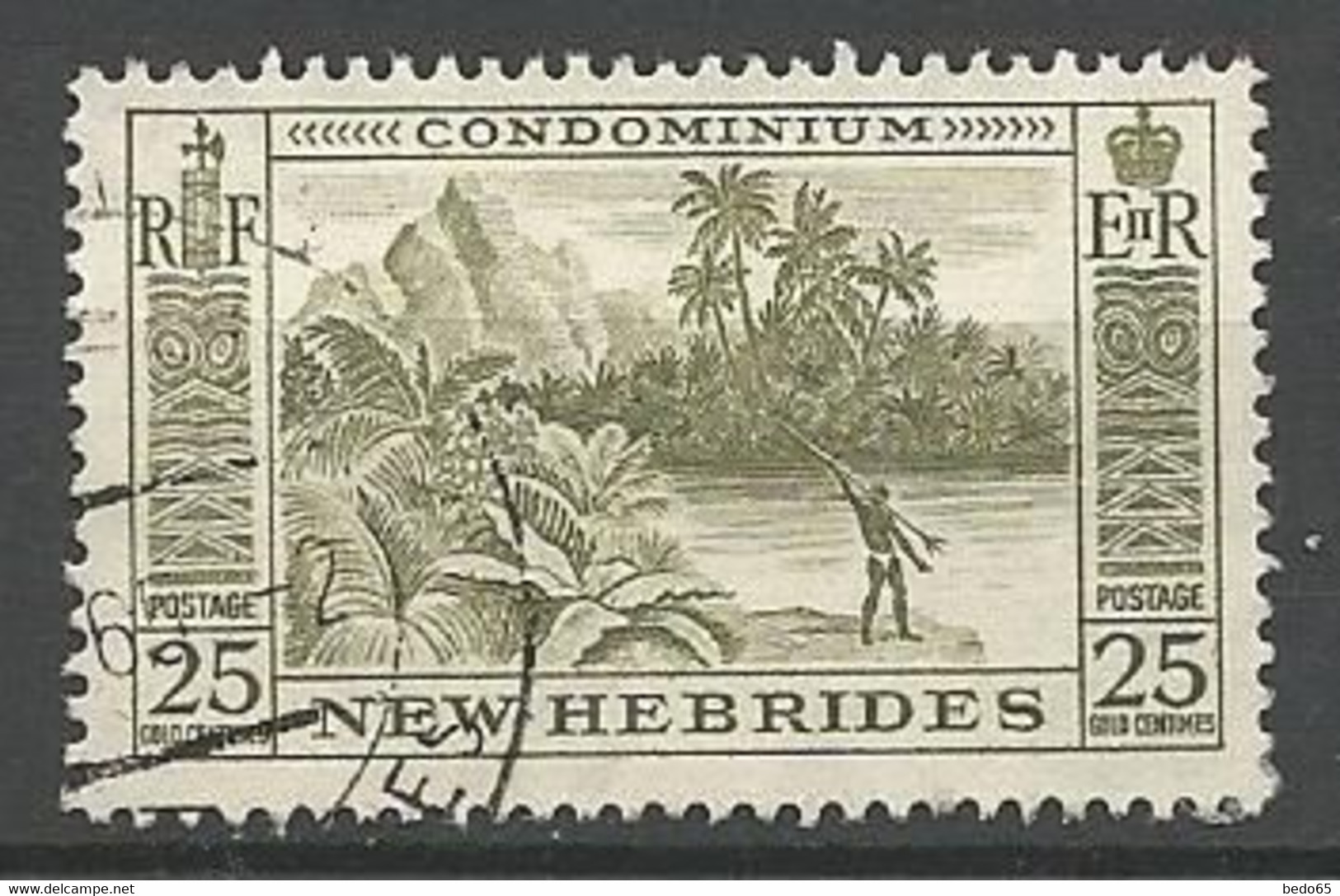 NOUVELLES-HEBRIDES  N° 190 OBL - Used Stamps