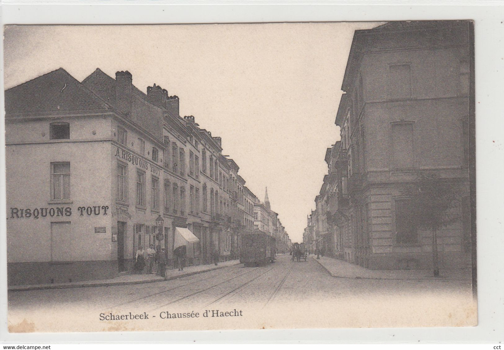 Schaerbeek  Bruxelles    Chaussée D'Haecht    TRAM - Schaarbeek - Schaerbeek