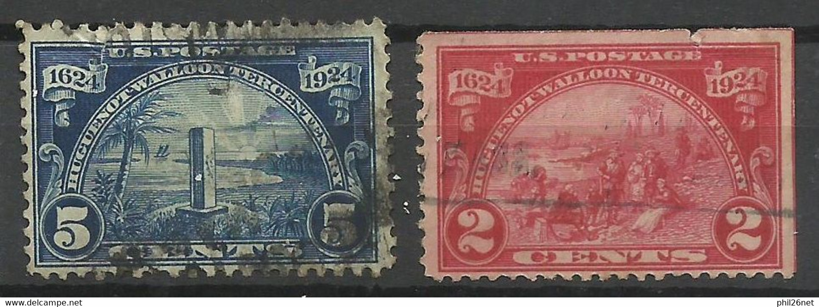 USA      N° 254  Et 255  Oblitérés   B/TB      Voir Scans       Soldé ! ! ! - Used Stamps