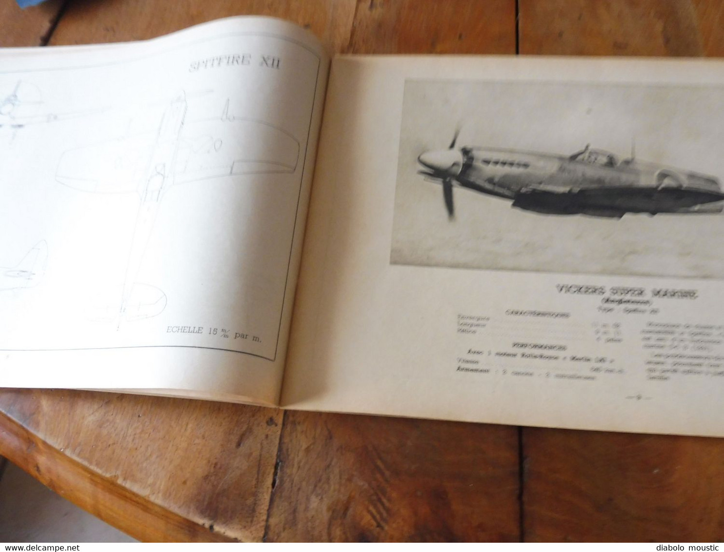 Tome II  AIR ALBUM BIS  Identification AVIONS en vol  (  B17,Messerschmidt, Devoitine, Spitfire, Potez, Bloch,  Etc