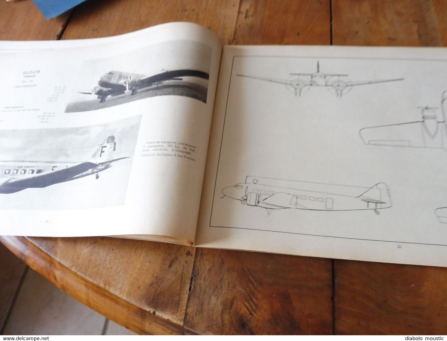 Tome II  AIR ALBUM BIS  Identification AVIONS en vol  (  B17,Messerschmidt, Devoitine, Spitfire, Potez, Bloch,  Etc