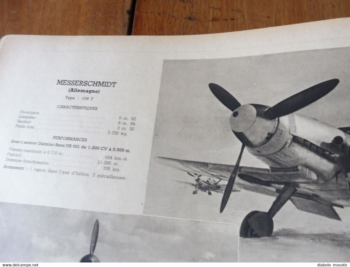 Tome II  AIR ALBUM BIS  Identification AVIONS en vol  (  B17,Messerschmidt, Devoitine, Spitfire, Potez, Bloch,  Etc