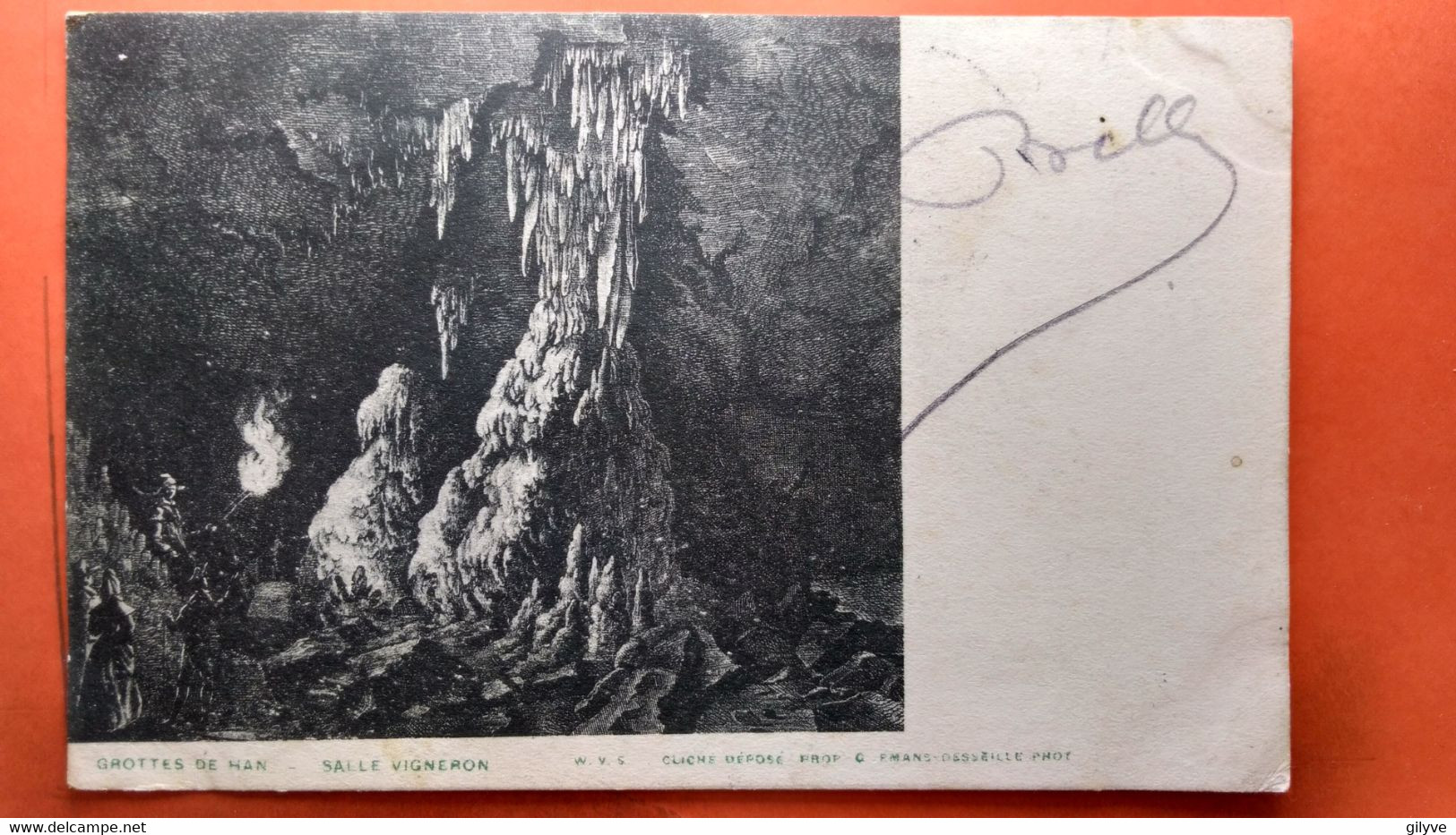 CPA. Grottes De Han.  Salle Vigneron.  (R2.TER 573) - Rochefort