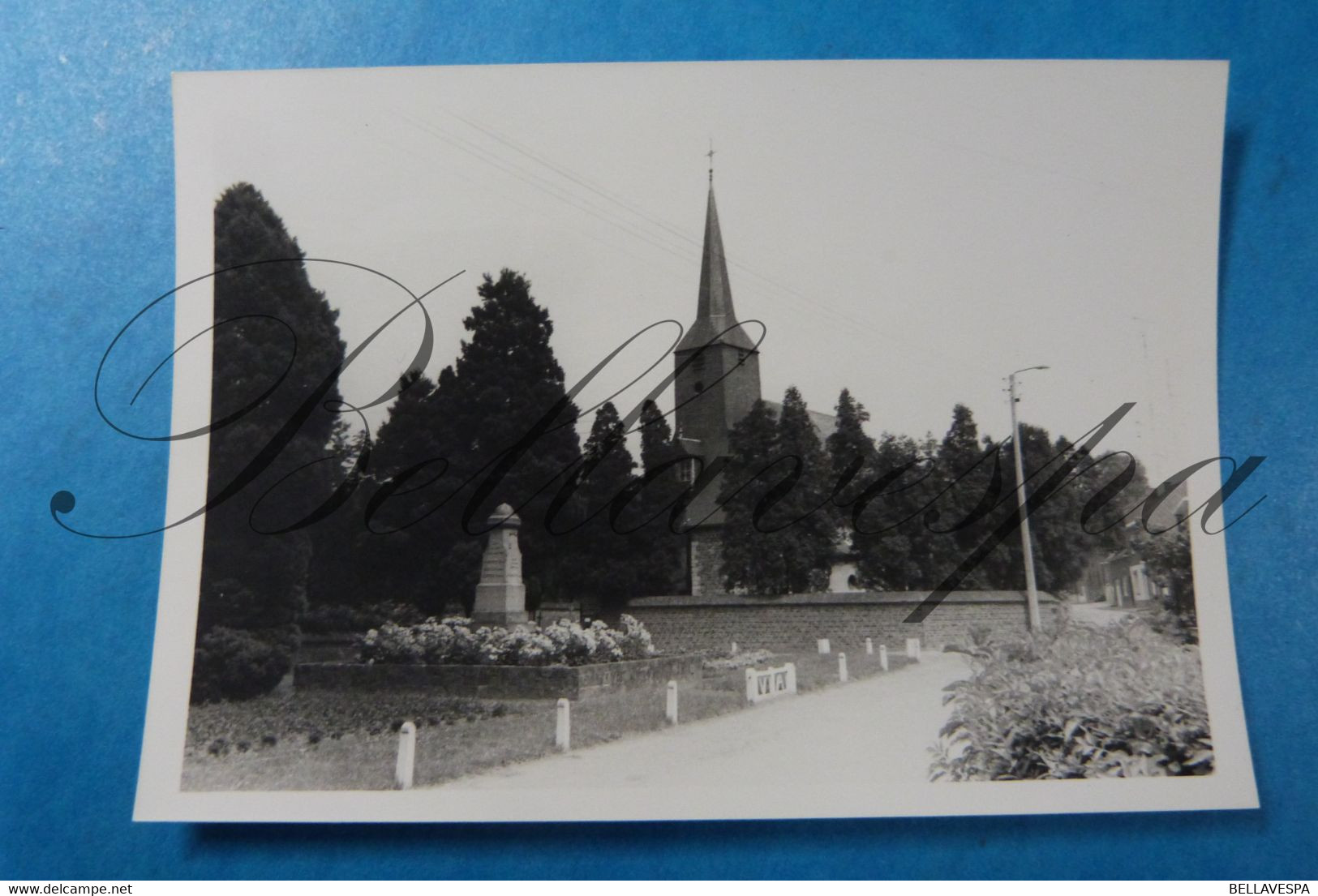 Gotem Kerk St. Dyonysius  & Monument   Foto Privaat Opname Photo Prive, Opname  14/07/1973 - Borgloon