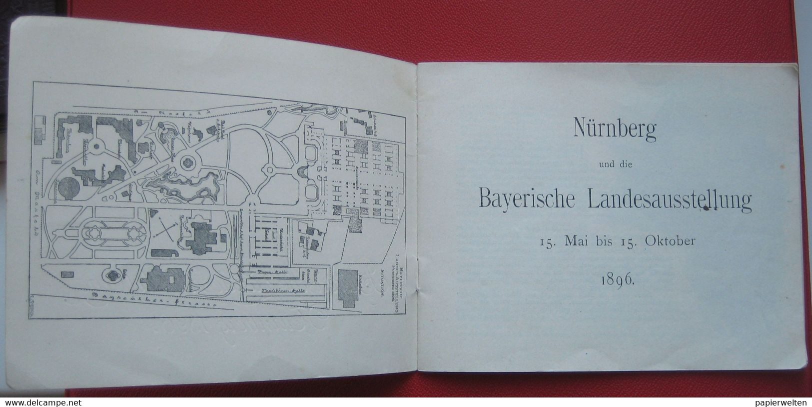 Nürnberg Und Die Bayerische Landesausstellung 15. Mai Bis 15. Oktober 1896 / Programmvorschau? - Catalogues