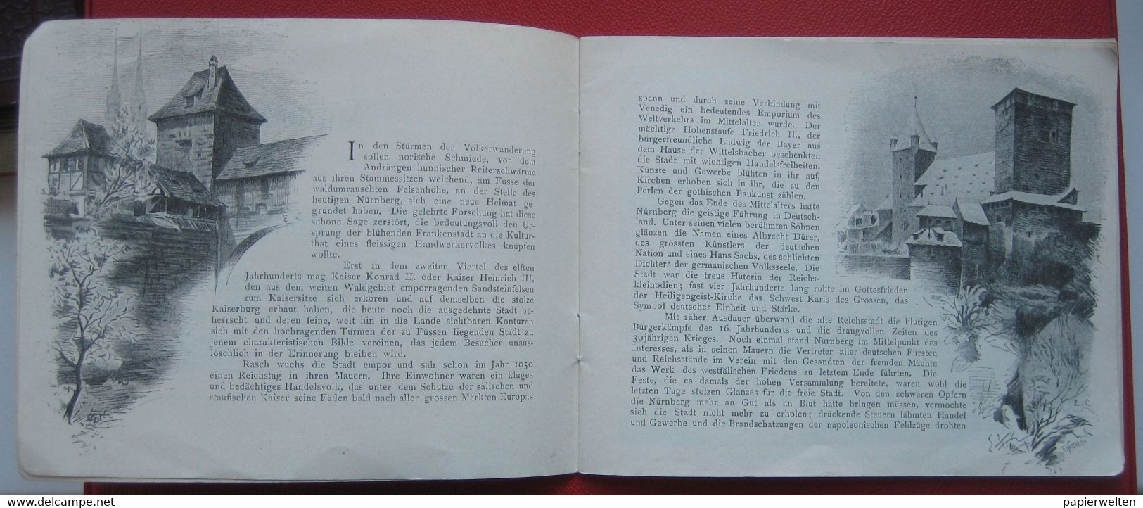 Nürnberg Und Die Bayerische Landesausstellung 15. Mai Bis 15. Oktober 1896 / Programmvorschau? - Catálogos