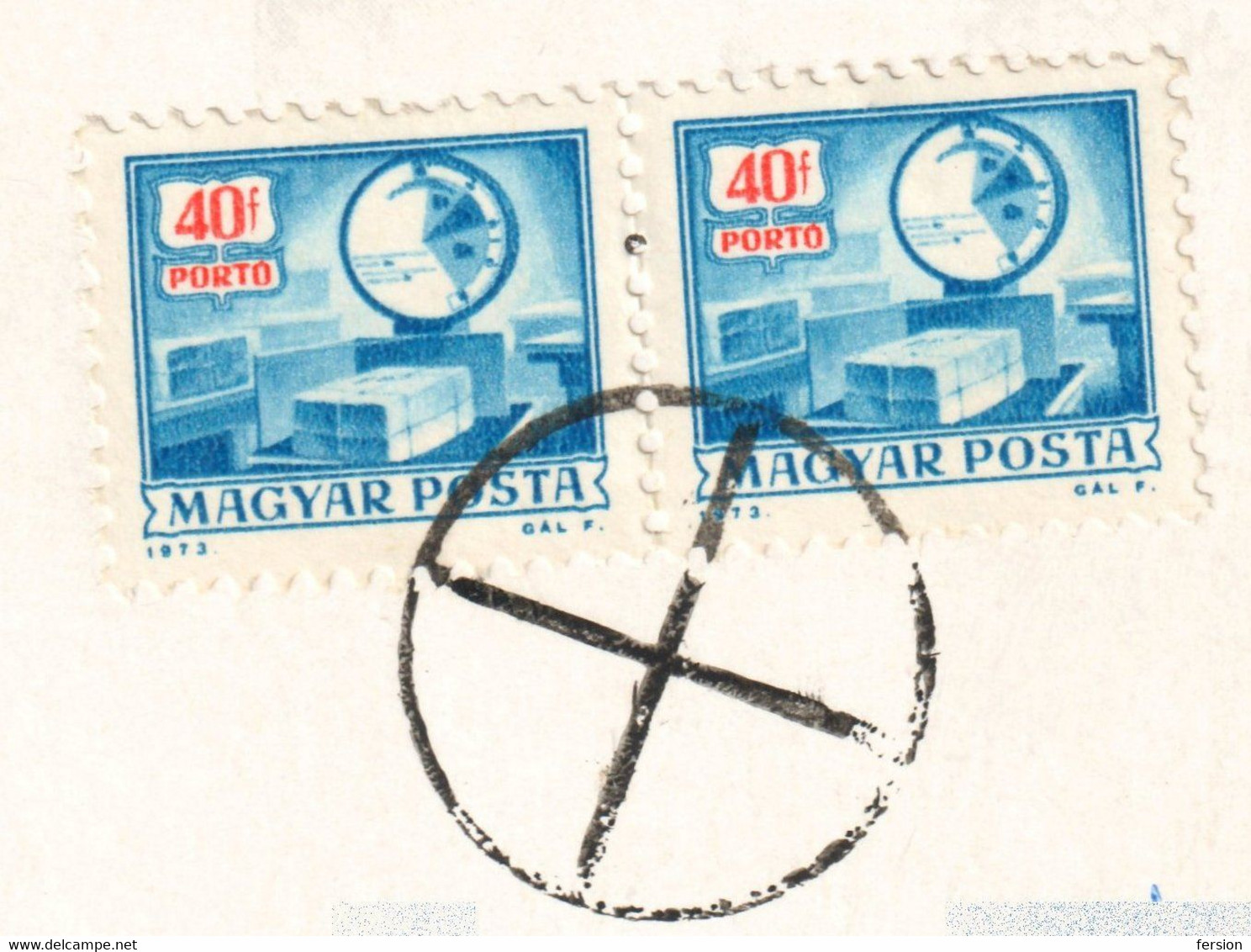 PARACHUTE POST Mute Postmark Ukraine Ungvár 1977 HUNGARY Painting Parcel Posto Due STATIONERY POSTCARD Nyírbátor - Parachutting