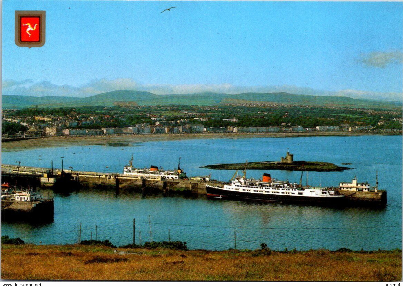 (4 M 28) Isle Of Man - Douglas Bay (with Ferry) - Isle Of Man