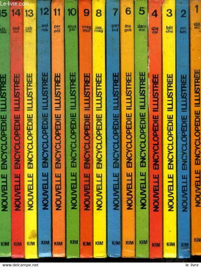 Nouvelle Encyclopedie Illustree - 15 Volumes : Du N°1 Au N°15 - COLLECTIF - 1970 - Encyclopaedia