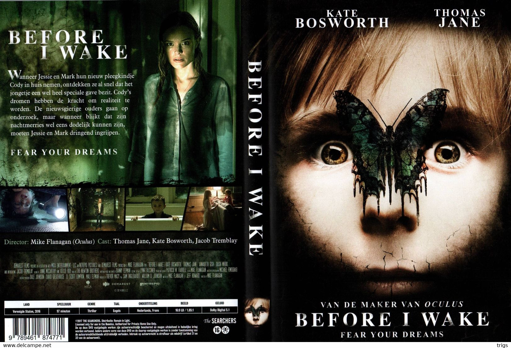 DVD - Before I Wake - Horror