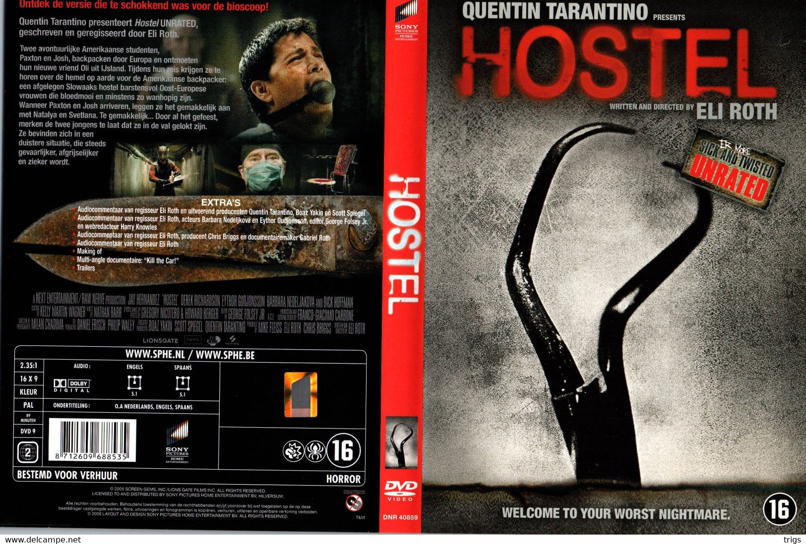 DVD - Hostel - Horreur