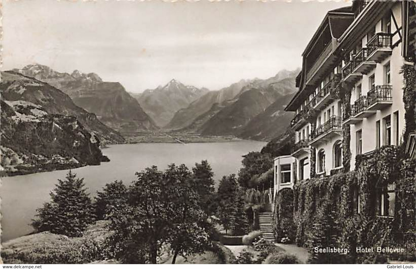 Seelisberg Hôtel Bellevue 1933 - Seelisberg