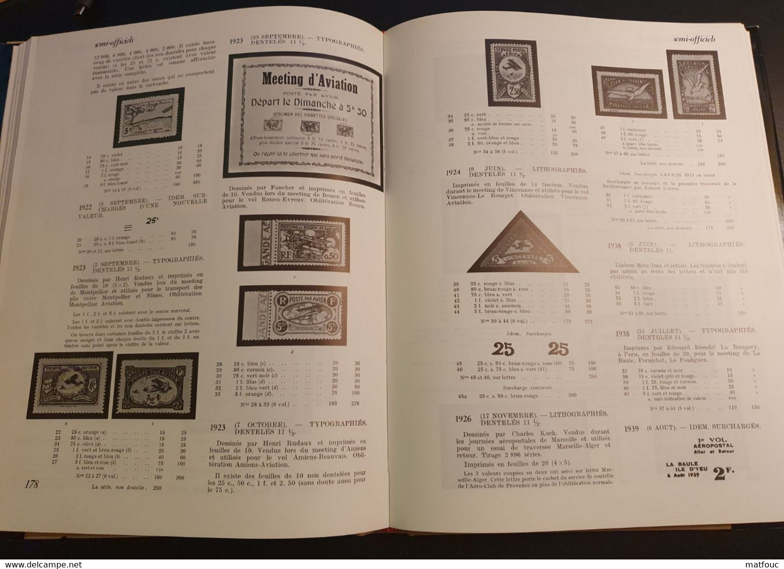 Catalogue Yvert Spécialisé France Tome 2 - édition 1982 - Bibliographies