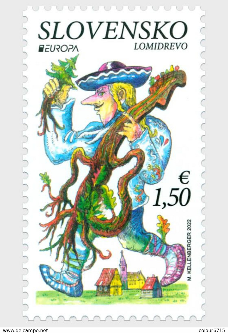 Slovakia 2022 Europa - Tales And Myths Stamp 1v MNH - Ungebraucht