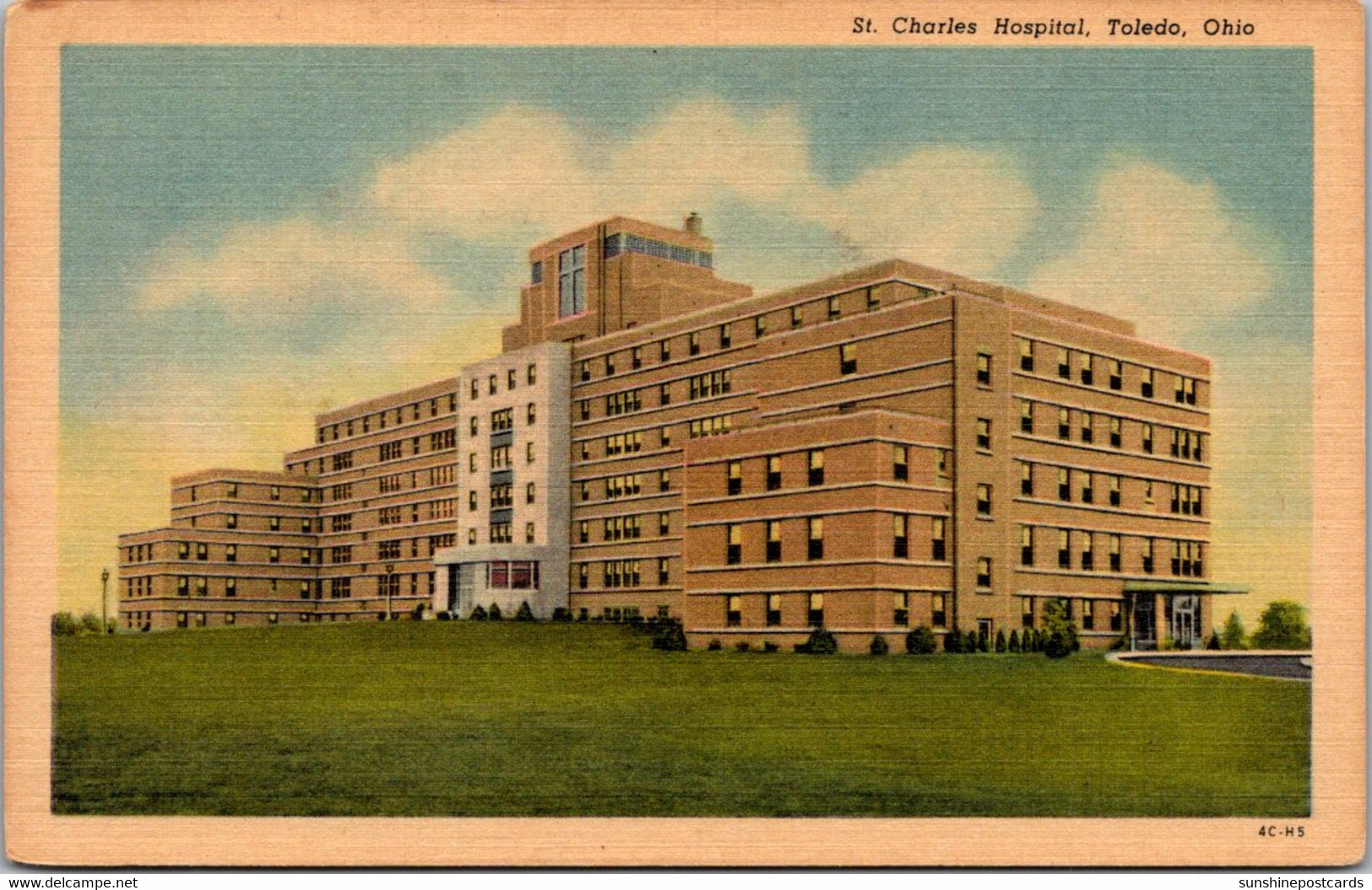 Ohio Toledo St Charles Hospital Curteich - Toledo