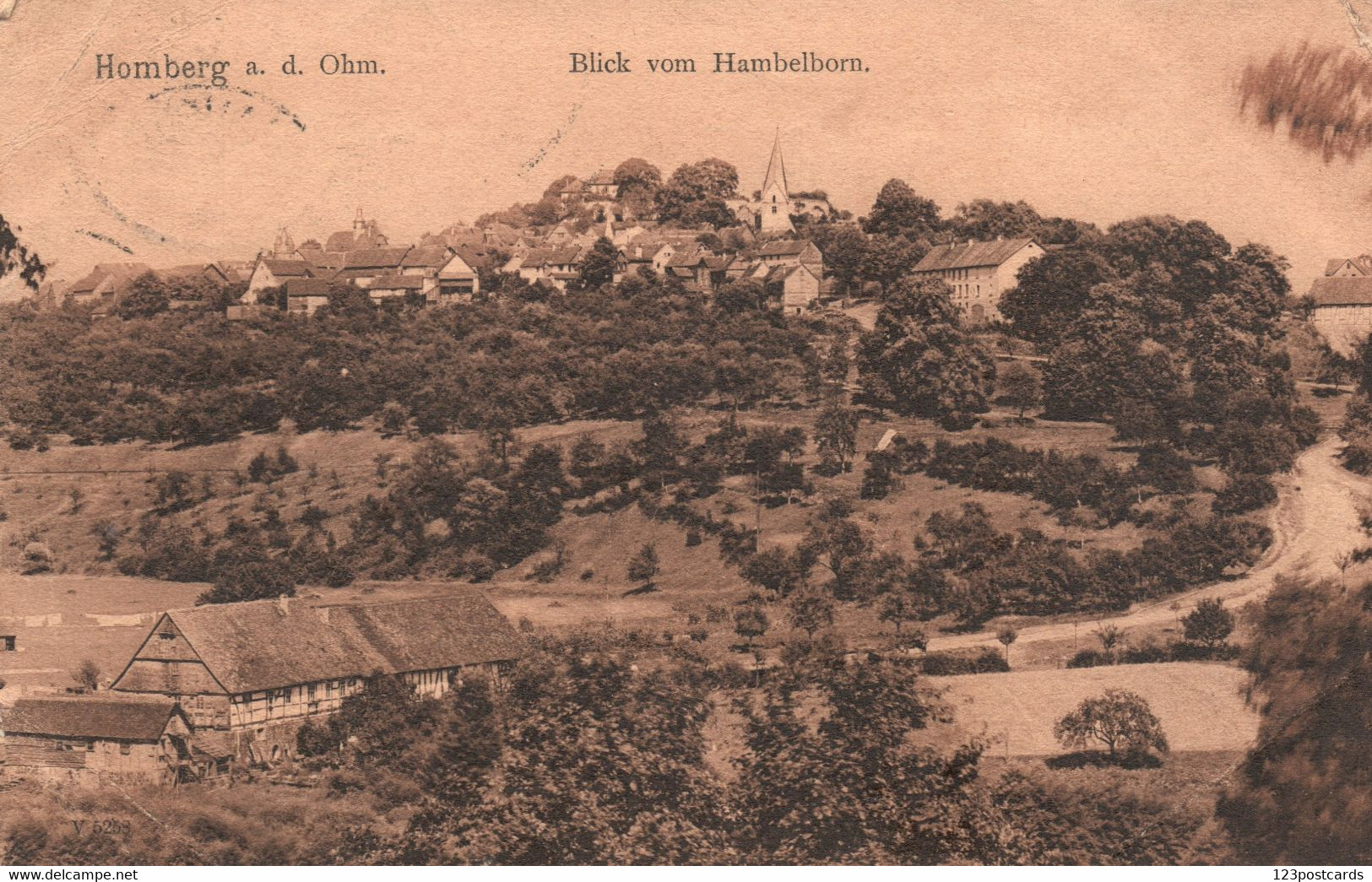 Germany - Homberg A. D. Ohm - Blick Vom Hambelborn - 1905 - VERY RARE! - Homberg