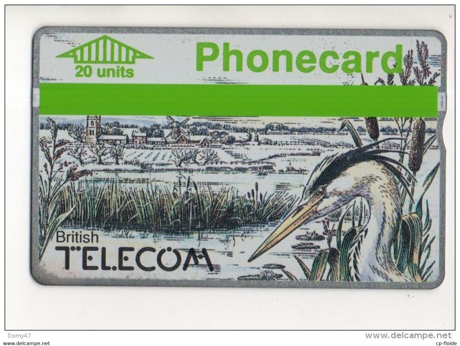 TÉLÉCARTE ROYAUME-UNI . PHONECARD . 20 UNITS . BRITISH TELECOM - Réf. N°32C - - Autres & Non Classés