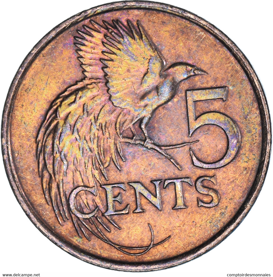 Monnaie, Trinité-et-Tobago, 5 Cents, 2012 - Trinidad En Tobago