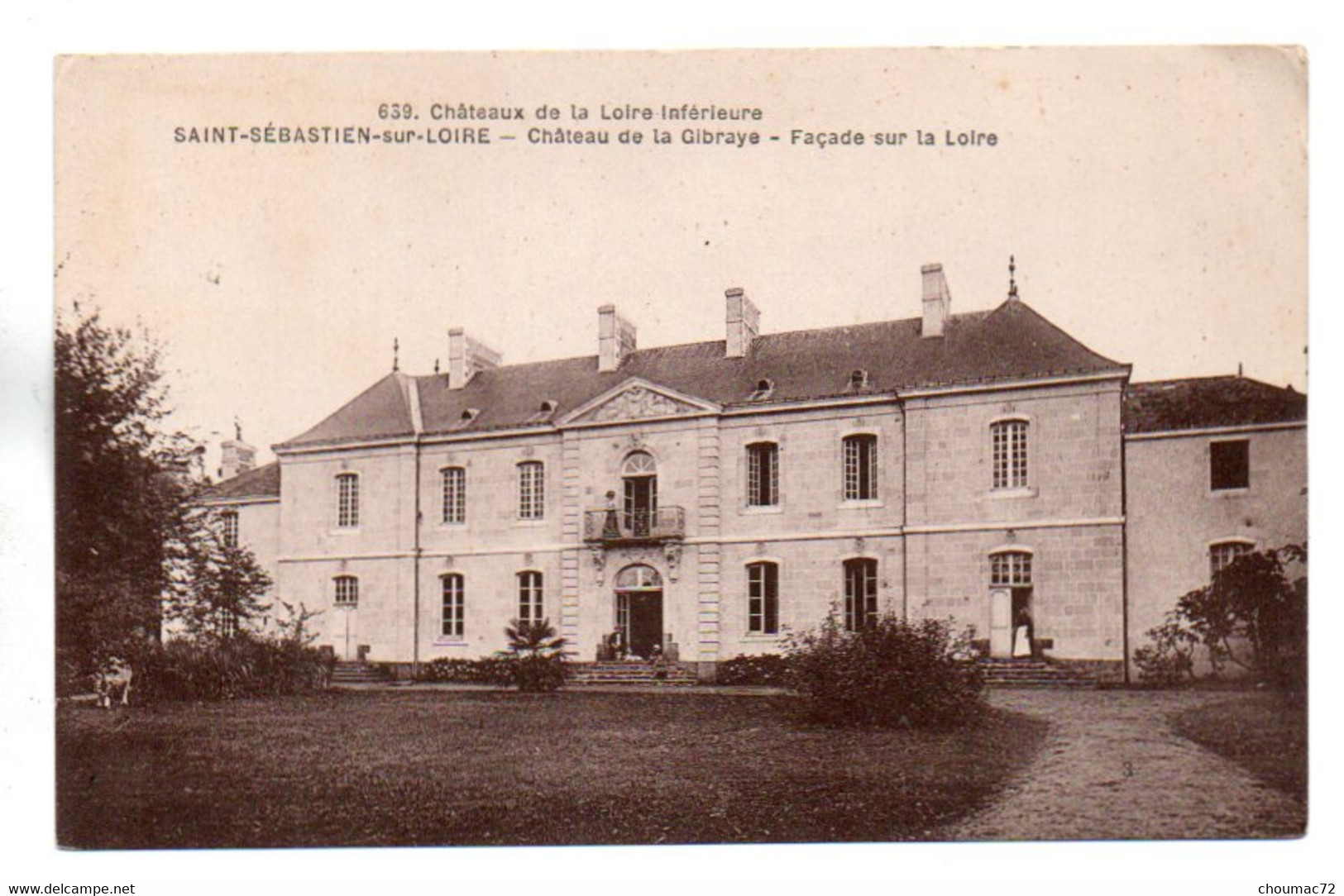 (44) 978, Saint St Sebastien Sur Loire, Chapeau 639, Chateau De La Gibraye - Saint-Sébastien-sur-Loire