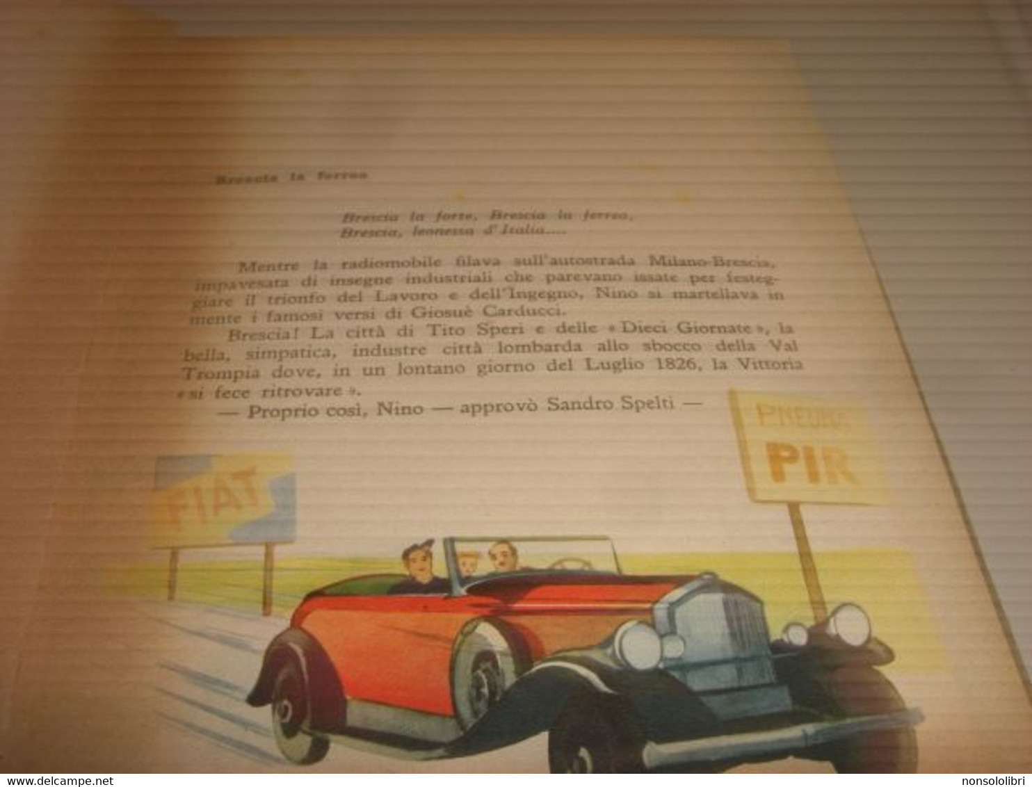 LIBRO -ENCICLOPEDIA GEOGRAFICA DIVERTENTE 12° -SERIE LOMBARDA -BRESCIA LA FERREA -IST.GEOGRAFICO DE AGOSTINI XVIII - Historia, Filosofía Y Geografía