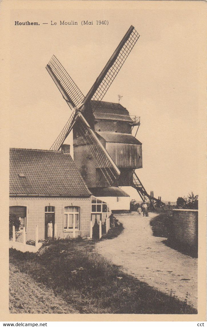 Houthem  Comines  Le Moulin (Mai 1940)    MOLEN - Comines-Warneton - Komen-Waasten