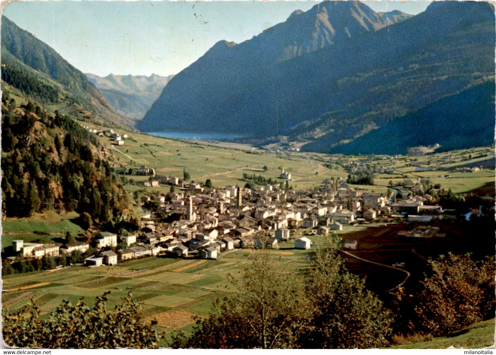 Poschiavo Col Lago Di Le Prese (28-250) * 6. 7. 1964 - Poschiavo