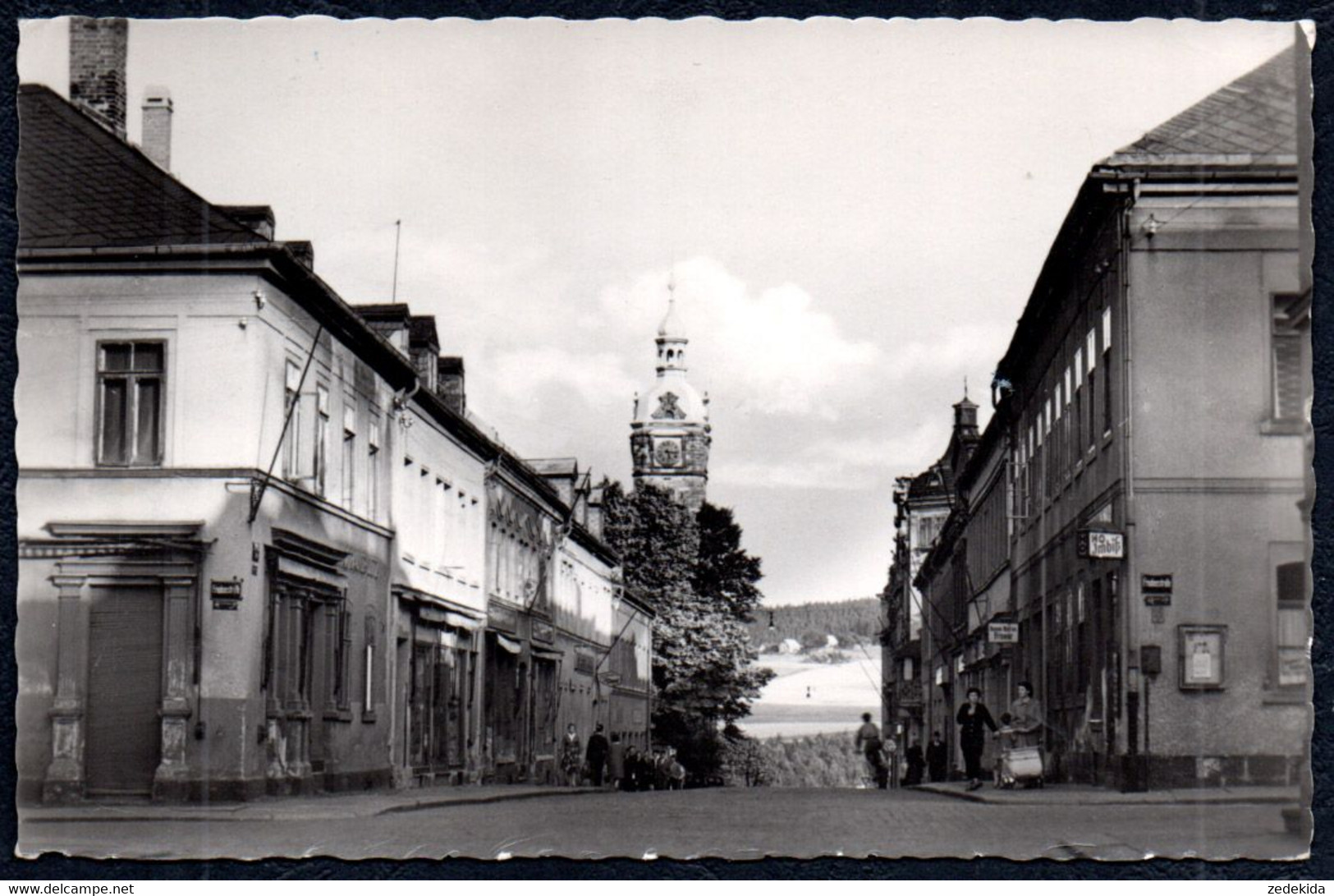 G0627 - Falkenstein August Bebel Straße  - Verlag Reichenbach - Falkenstein (Vogtland)