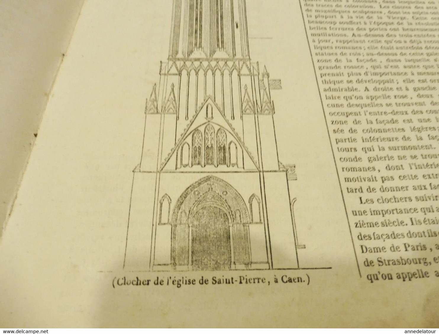 1839 CADIZ  (Andalousie, Espagne) ; Cathédrales (Notre-Dame-de-Paris , Reims, Saint-Denis, Caen, Etc)