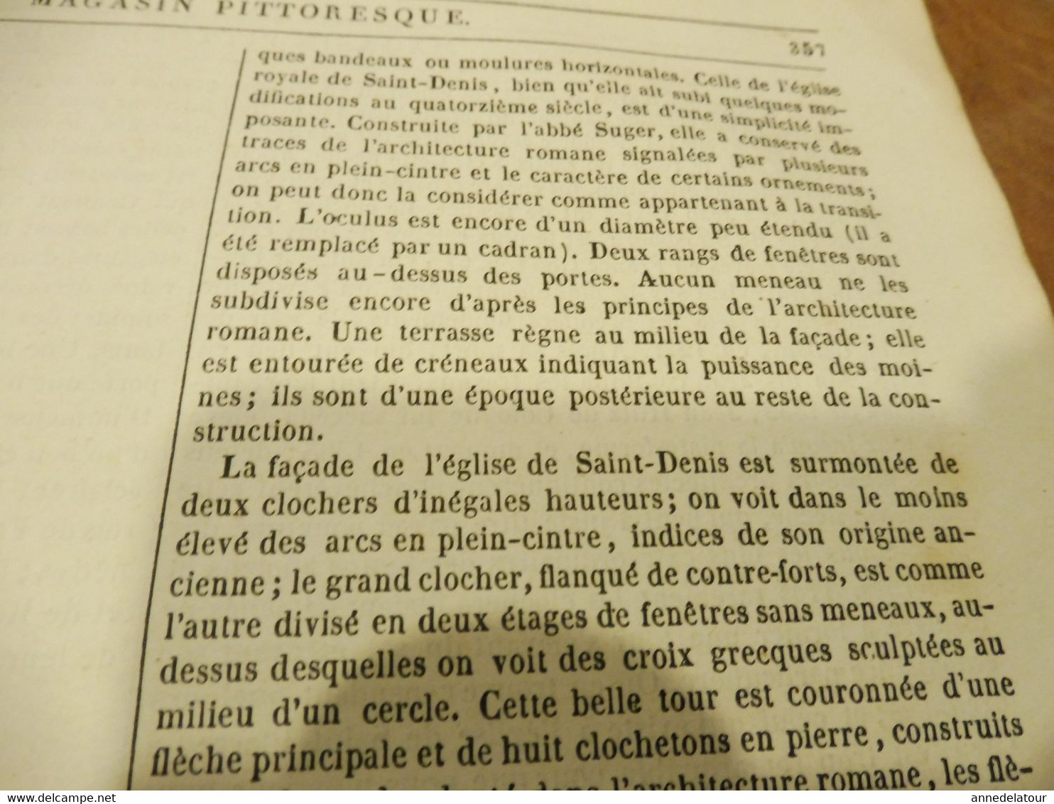 1839 CADIZ  (Andalousie, Espagne) ; Cathédrales (Notre-Dame-de-Paris , Reims, Saint-Denis, Caen, Etc)