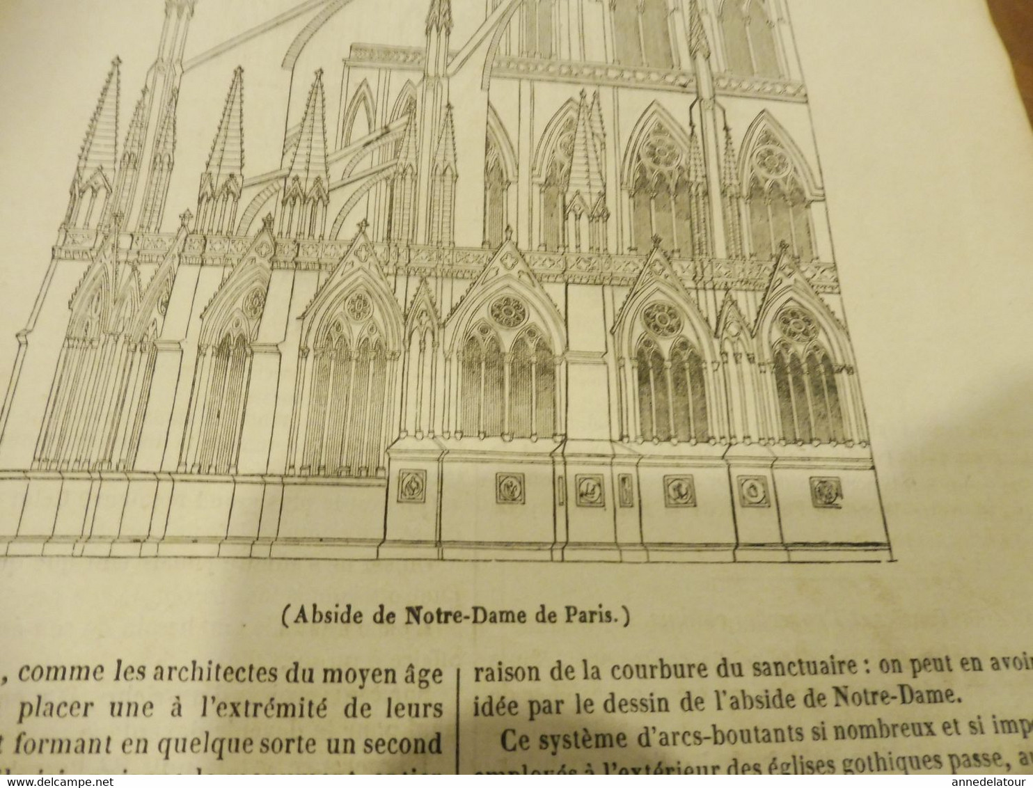 1839 CADIZ  (Andalousie, Espagne) ; Cathédrales (Notre-Dame-de-Paris , Reims, Saint-Denis, Caen, Etc)