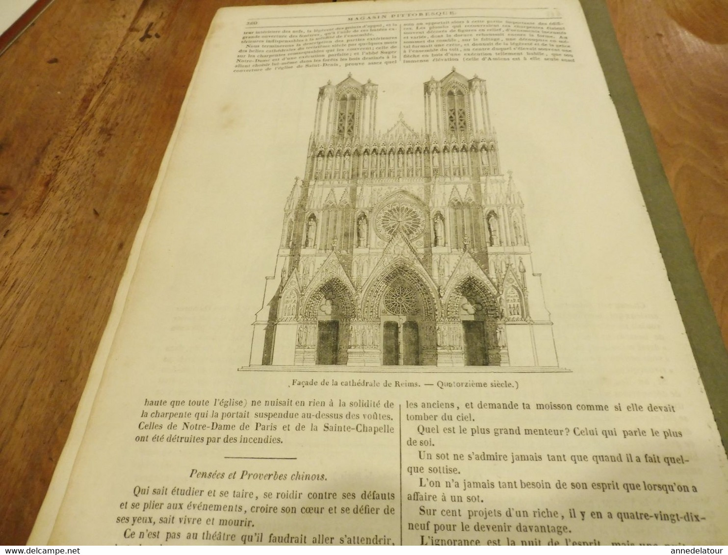 1839 CADIZ  (Andalousie, Espagne) ; Cathédrales (Notre-Dame-de-Paris , Reims, Saint-Denis, Caen, Etc)