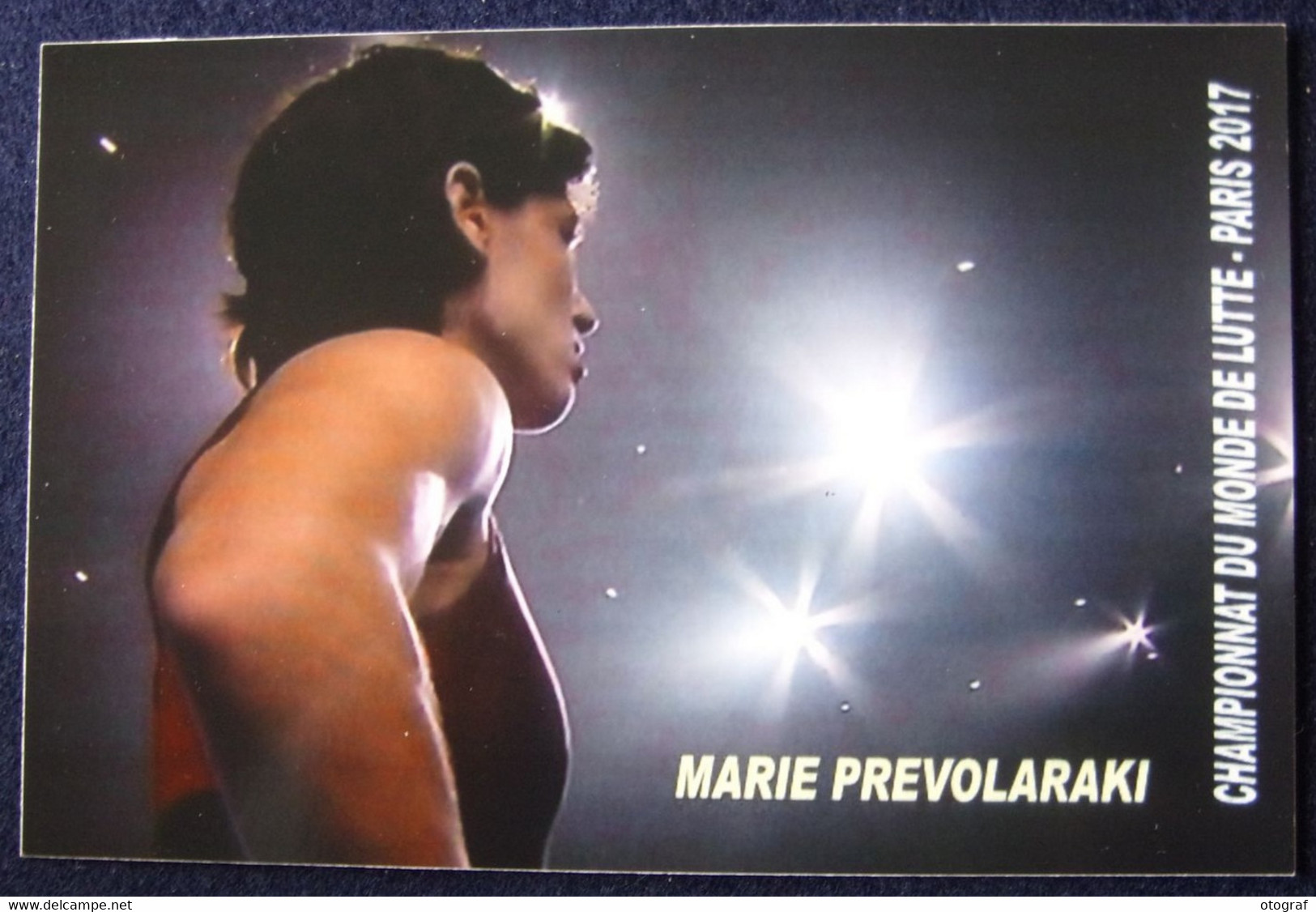 Marie PREVOLARAKI - Dédicace - Hand Signed - Autographe Authentique  - - Ringen