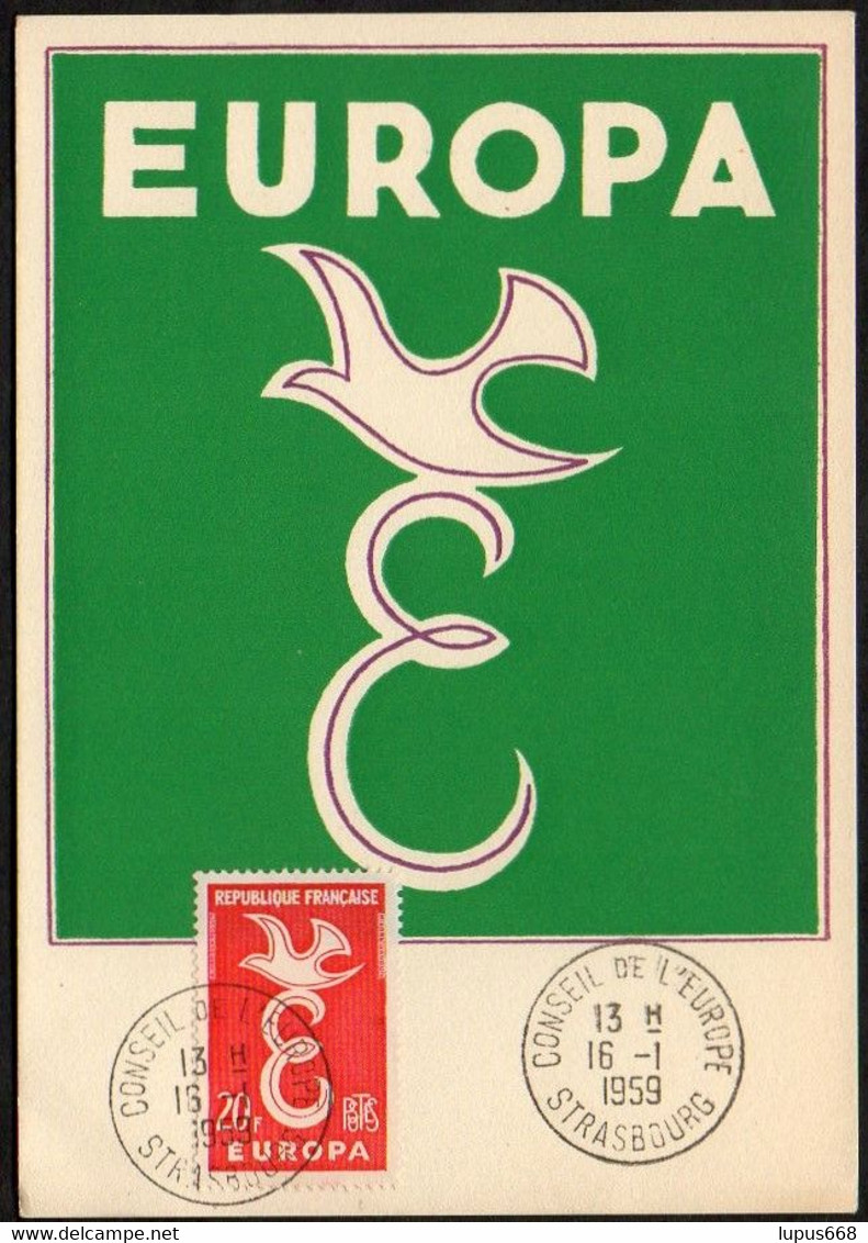 Frankreich 1959  MK MiNr. 1210  Europa  O Conseil De L'Europe - 1959