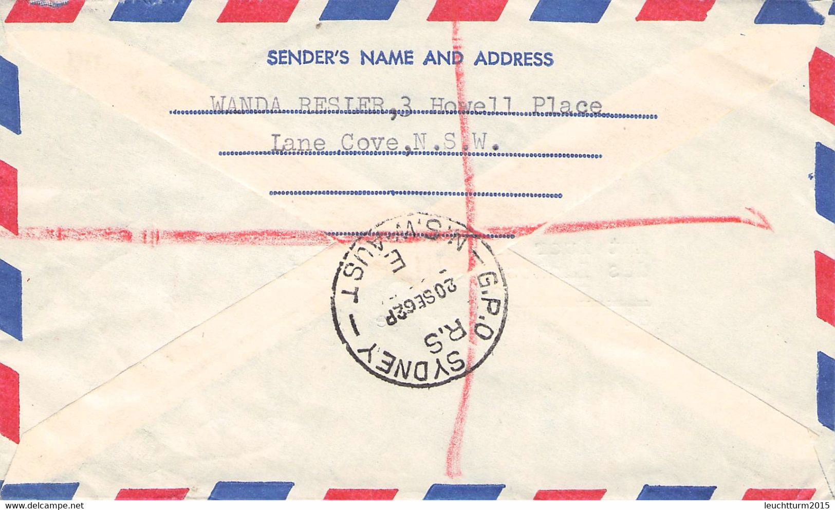 AUSTRALIA - REGISTERED AIRMAIL 1962 SYDNEY > BERLIN/DE  / 5-2 - Brieven En Documenten